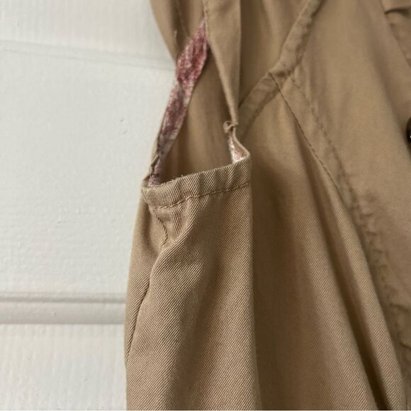 Anthropologie Moulinette Soeurs Button Down Double Breasted Trench Dress - Picture 11 of 12